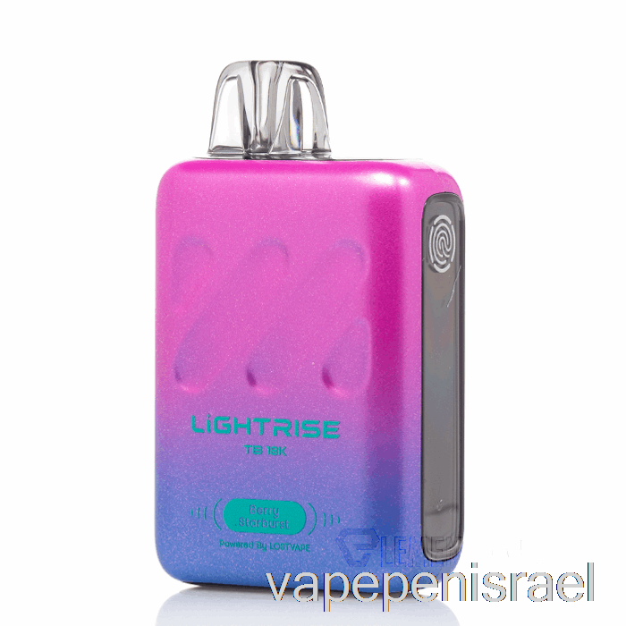 חד פעמי Vape Israel איבד Vape Lightrise Tb 18k חד פעמי ברי Starburst